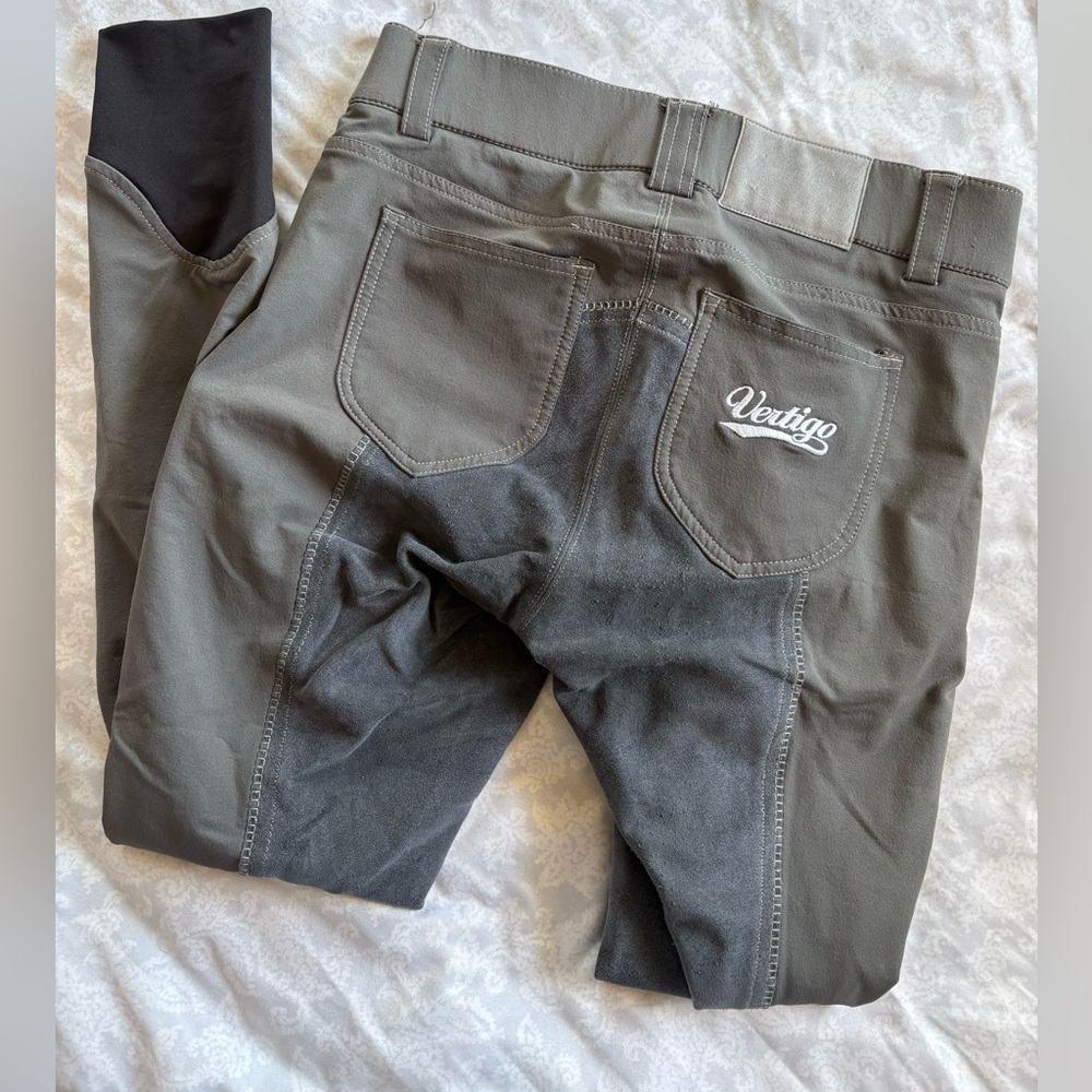 B Vertigo Full Seat Leather Breeches